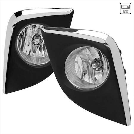 Spec-D Tuning 14-16 TOYOTA COROLLA FOG LIGHTS - CLEAR LENS, PK  2 LF-COR14COEM-V2-HZ